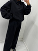 Komplet dresowy oversize - Czarny