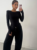 Jeansy oversize Banany - Czarny