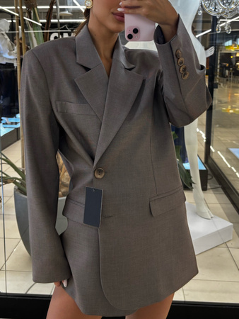 Marynarka 2w1 - Taupe