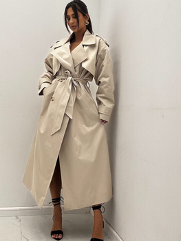 Płaszcz/Trencz - Jasny beż