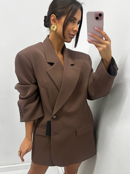 Marynarka 2w1 - Kawa z mlekiem