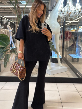 Polo T-Shirt - Czarny