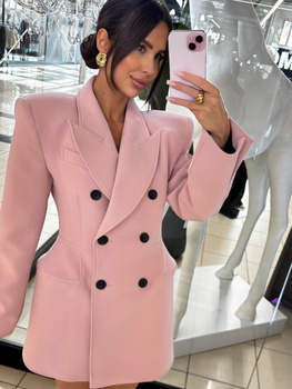 Marynarko-sukienka Hourglass - Róż