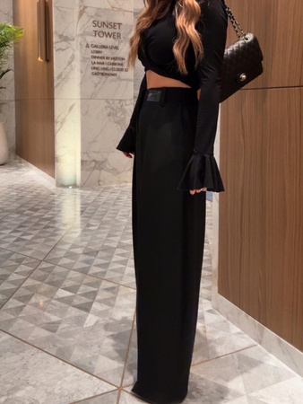 Spodnie Aura z naszywką