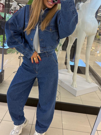 Jeansy mom fit
