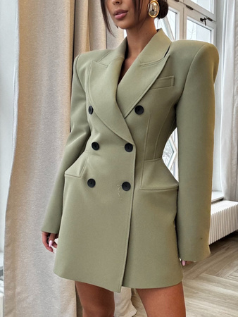 Marynarko-sukienka Hourglass - Olive